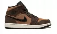 nike air jordan 1 mids 2021 earthy brown